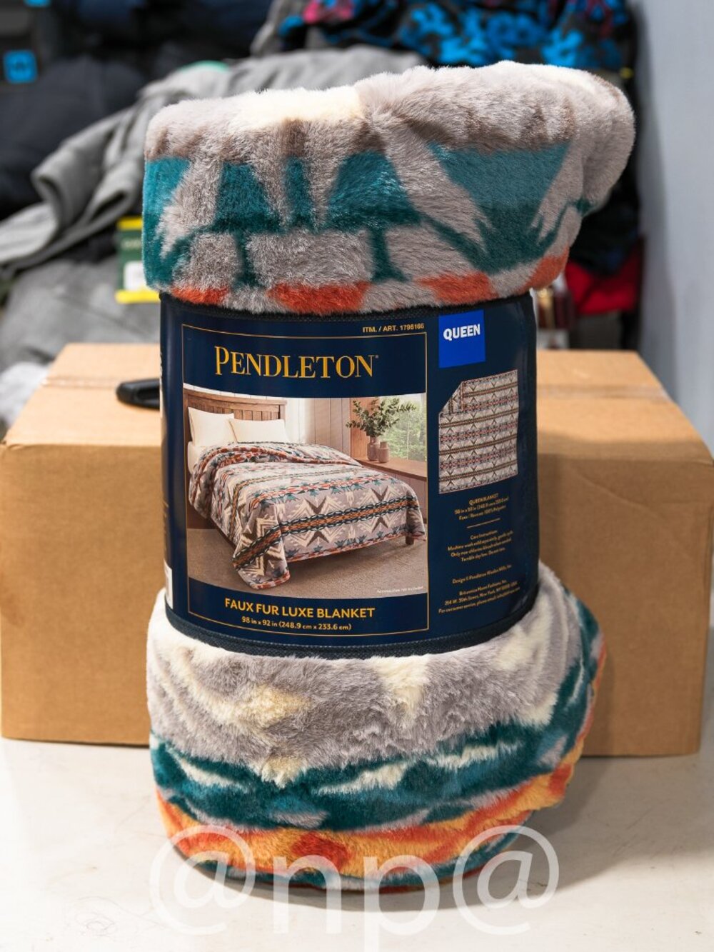 Pendleton Faux Fur Luxe Blanket
